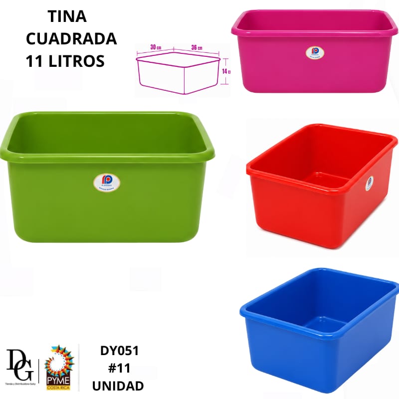 Tina Cuadrada 11L - Imagen principal