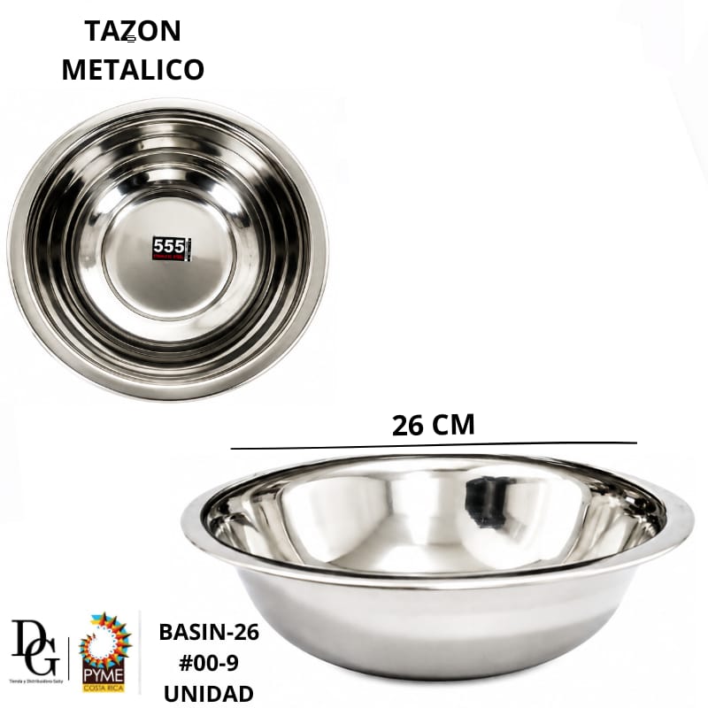 Bowl Met&aacute;lico 26CM - Imagen principal